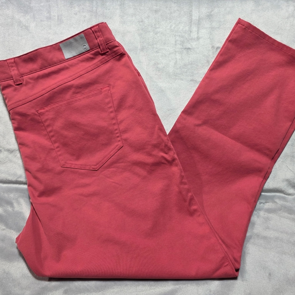 Peter Millar eb66 5 Pocket Pant. 40x30. Salmon Color. NWOT.